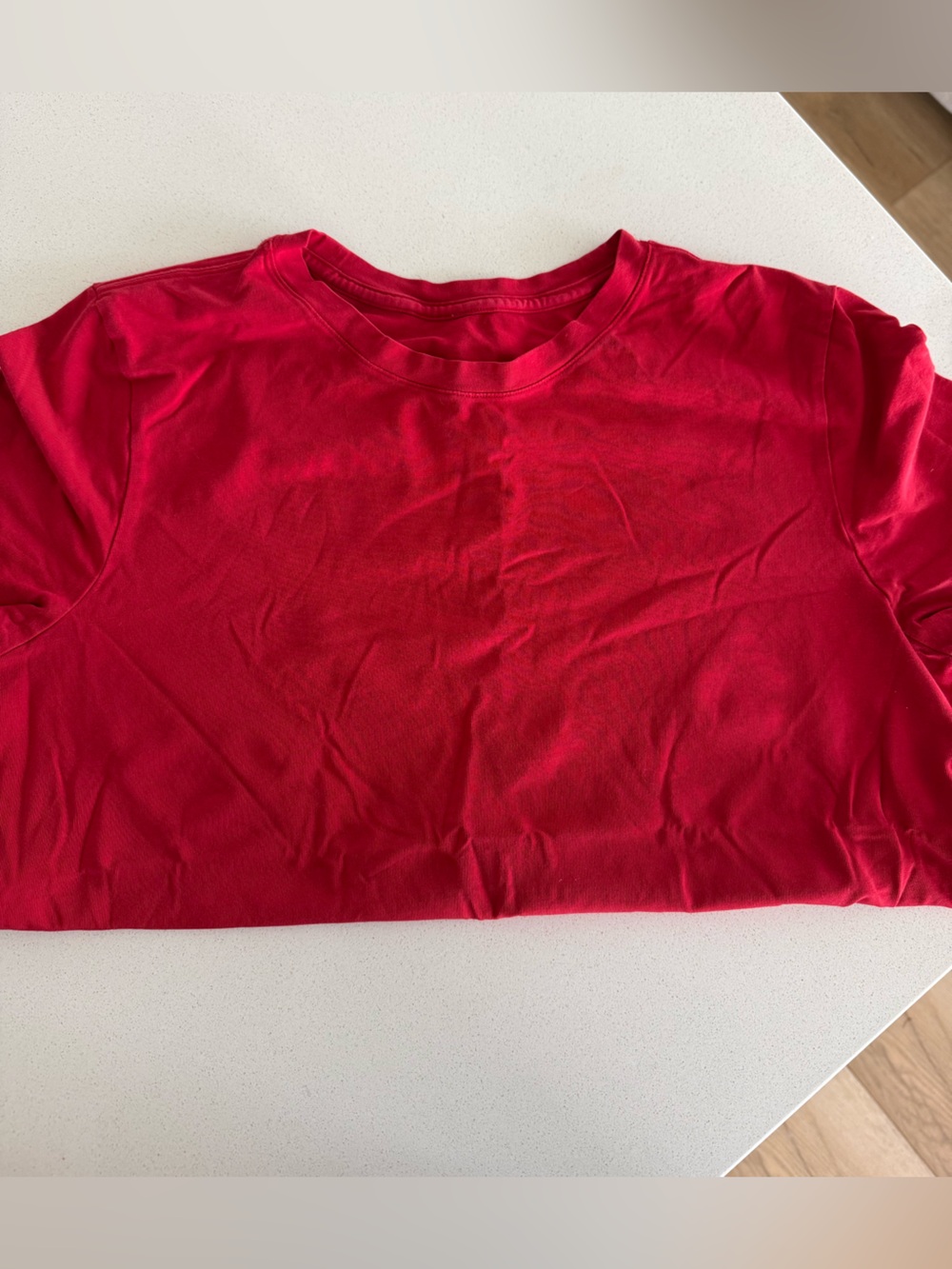 Lululemon Full Length Red Tshirt